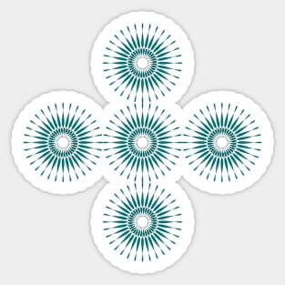 Sunburst Tile Sticker